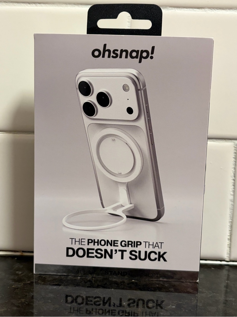 OhSnap! The Snap Grip Stand & Multi Angle MagSafe Tripod - New/Sealed (New) - Picture 2 of 15